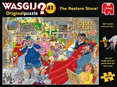 Wasgij Original 41 The Restore Store! 1000 brikker