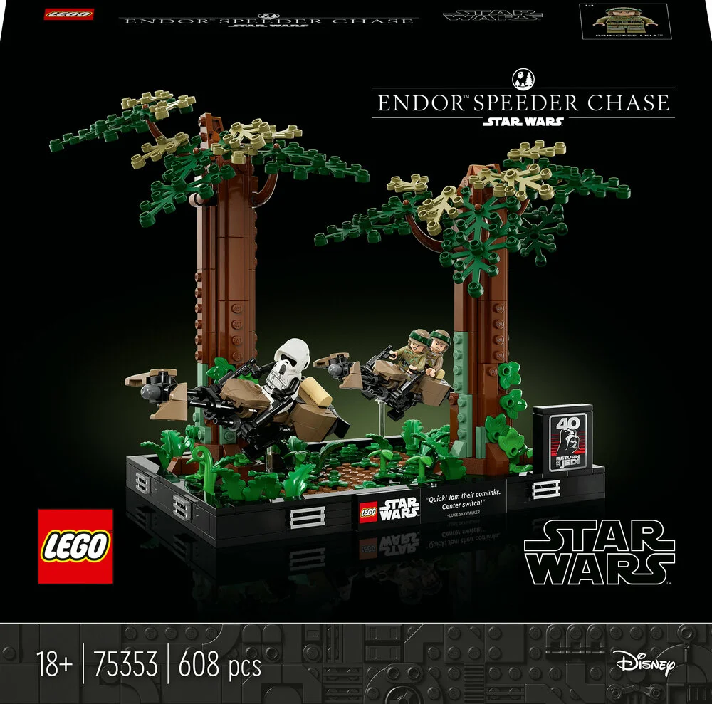 #3 - 75353 LEGO STAR WARS Diorama med speederjagt på Endorâ¢