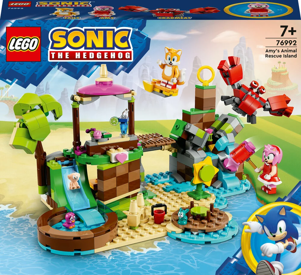 13: 76992 LEGO Sonic Amys Dyrerednings-Ø