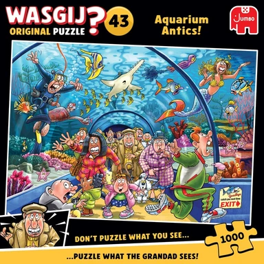 Wasgij Original 43 Aquarium Antics! 1000 brikker