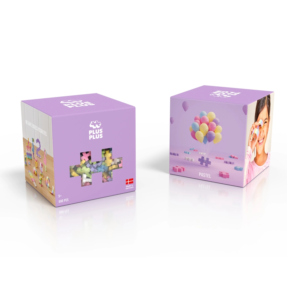 Plus-Plus Pastel / 600 pcs