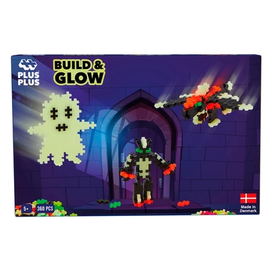 Plus-Plus Build and Glow - Glow in the Dark 360 stk