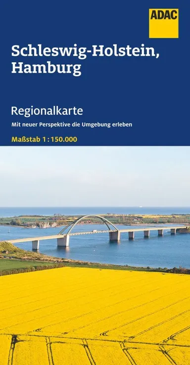 ADAC Regionalkarte: Blatt 1: Schleswig-Holstein - Hamburg