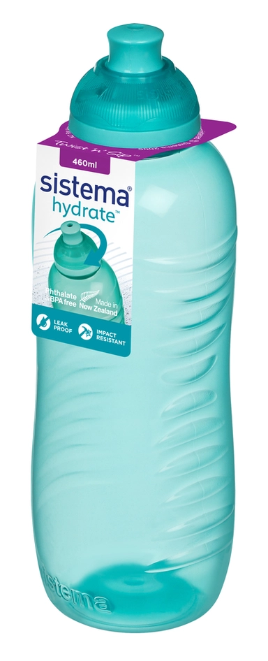Drikkeflaske Sistema 460Ml Twist N' Sip Ass
