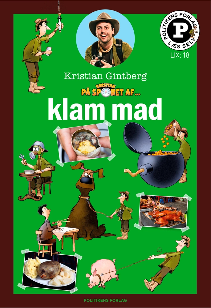 Billede af Kristian på sporet af klam mad - Læs selv-serie
