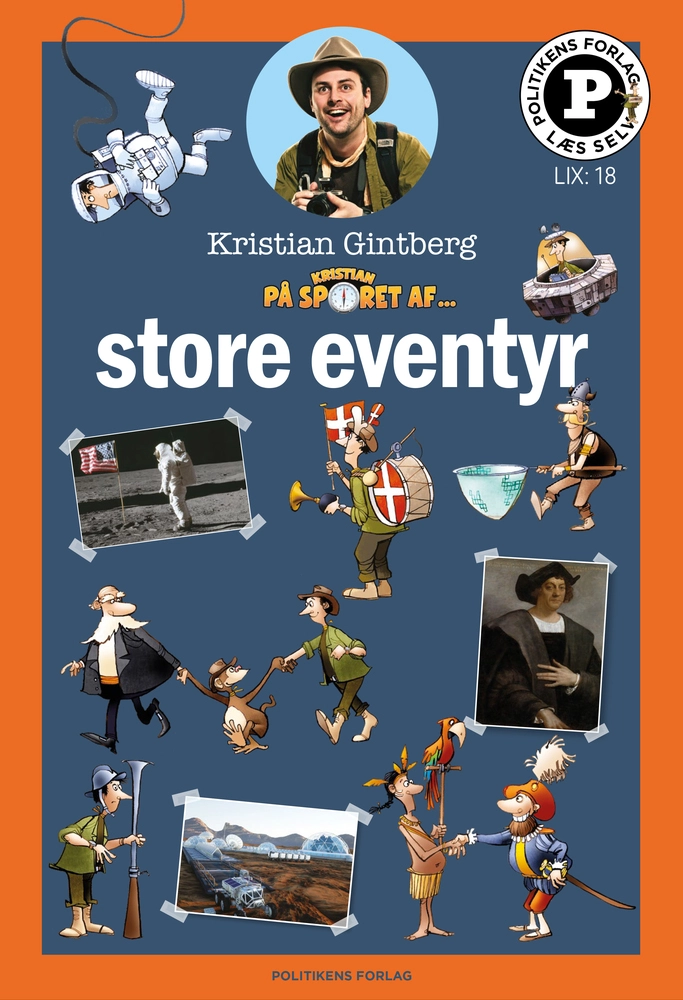 Billede af Kristian på sporet af store eventyr - Læs selv-serie