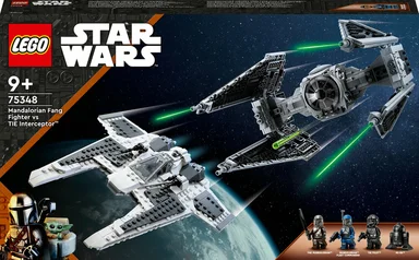 75348 LEGO Star Wars Mandaloriansk Fang-jager mod TIE Interceptor™