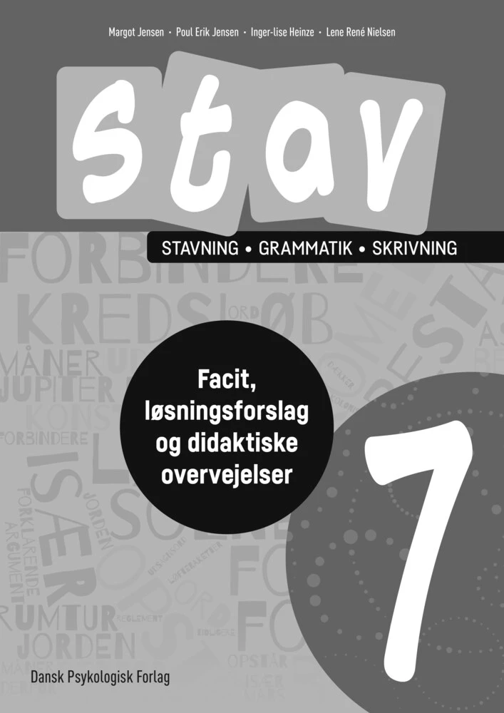 Billede af Stav 7 - Facit, løsningsforslag og didaktiske overvejelser