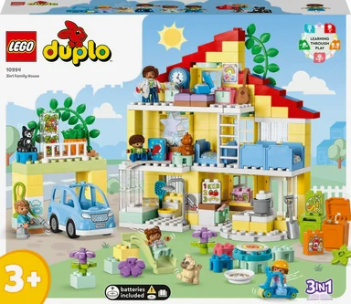 10994 LEGO DUPLO Town 3-i-1 familiehus