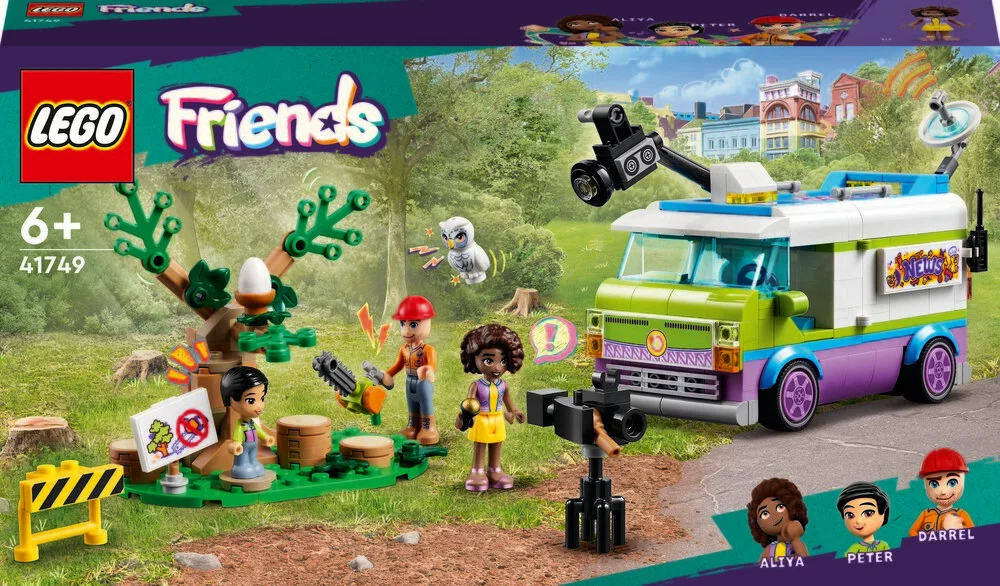 41749 LEGO Friends Reportagevogn