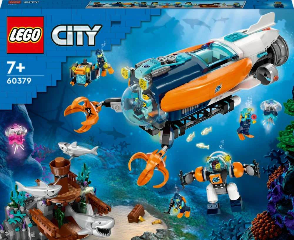 #3 - 60379 LEGO City Exploration Dybhavsudforsknings-ubåd