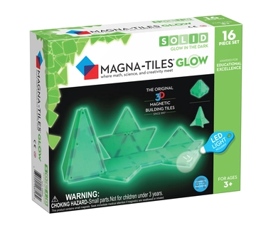 Magna-Tiles Glow expansion sæt 16 stk