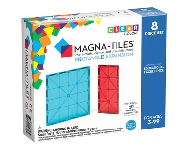 Magna-Tiles Rectangles expansion sæt 8 stk