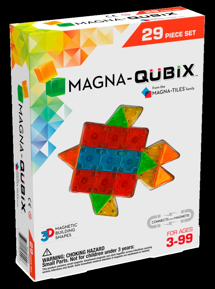 Billede af Magna-Tiles Magna Qubix 29 stk