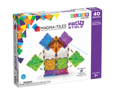 Magna-Tiles Freestyle Deluxe sæt 40 stk