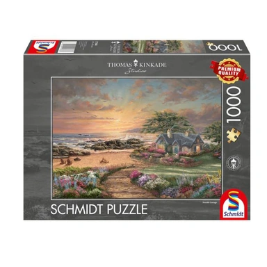 Puslespil Seaside Cottage 1000 brikker