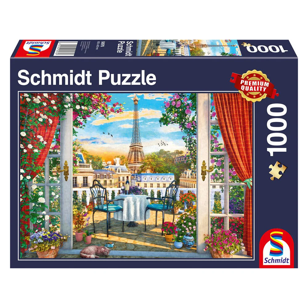 Puslespil A terrace in Paris 1000 brikker