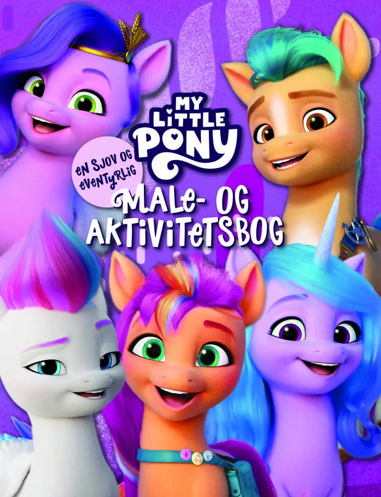 16: My little pony malebog 64 sider