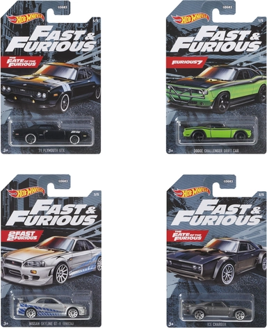 Hot Wheels Themes Fast & Furious ass