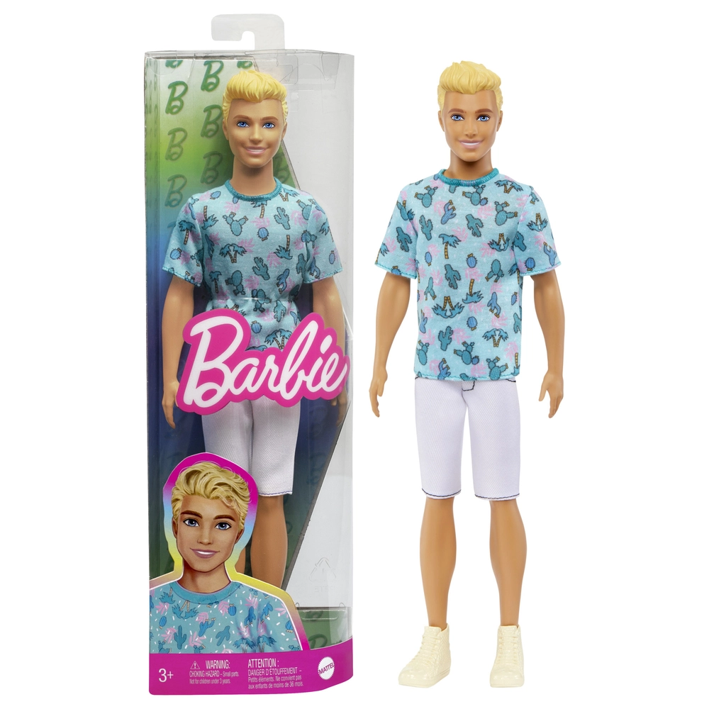 Billede af Barbie Fashionista Ken Blue Shirt