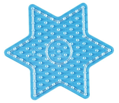 Hama maxi perleplade stjerne 14,5x15,58cm