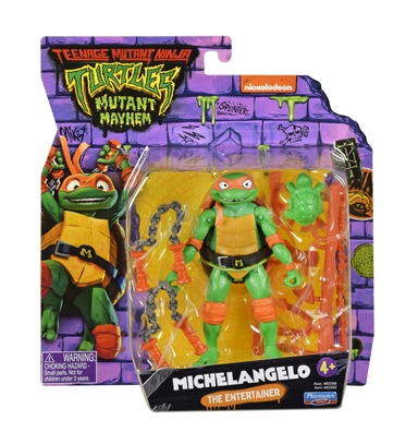 Turtles Mutant Mayhem Basic Figures Michelangelo