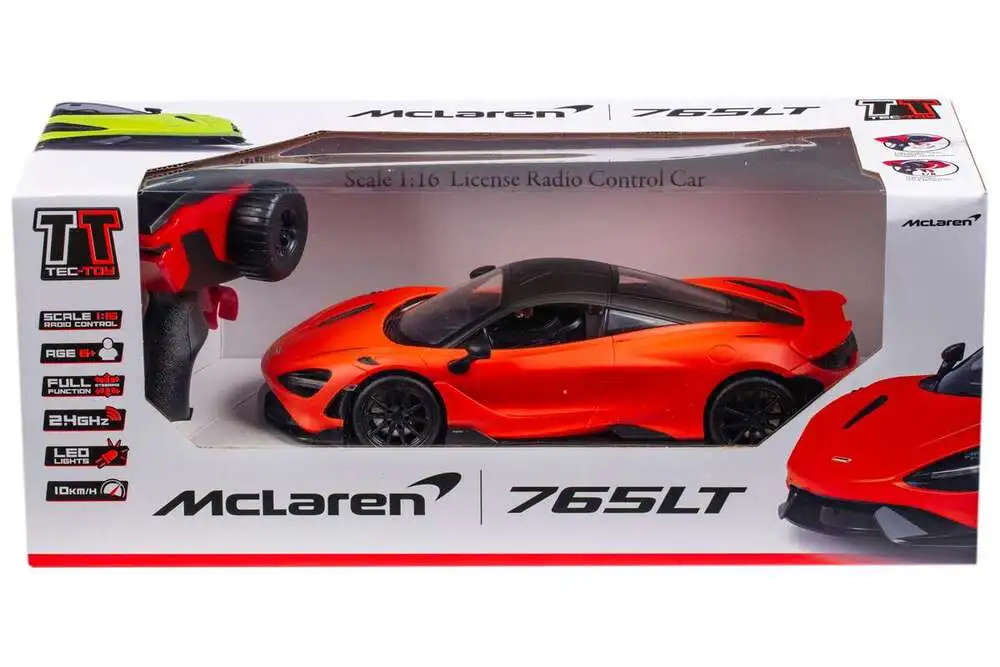 RC MCLAREN 765LT ORANGE