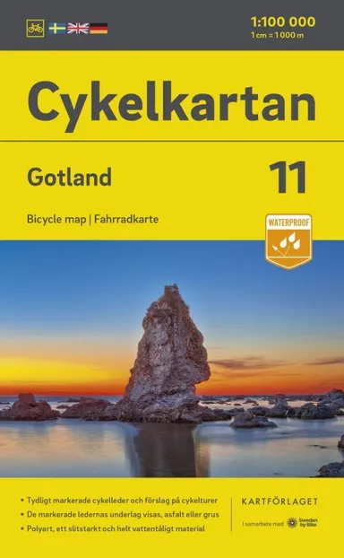 Gotland : bicycle map, Fahrradkarte