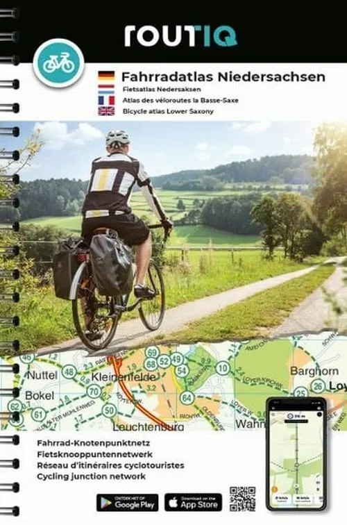 Billede af Bicycle atlas Lower Saxony - Niedersachsen