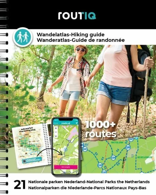 Billede af Hiking atlas National Parks in the Nederlands