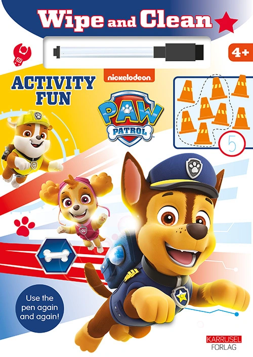 Billede af Paw Patrol - Skriv og visk ud