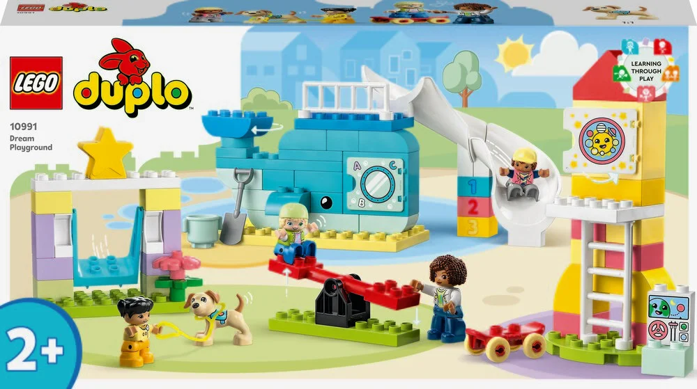 ulæselig horisont hundehvalp 10991 LEGO DUPLO Town Drømme-legeplads | LEGO | Bog & idé