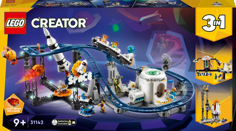 inch ophøre porcelæn 31142 LEGO Creator Rum-rutsjebane | LEGO | Bog & idé