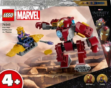 76263 LEGO Super Heroes Marvel Iron Mans Hulkbuster mod Thanos