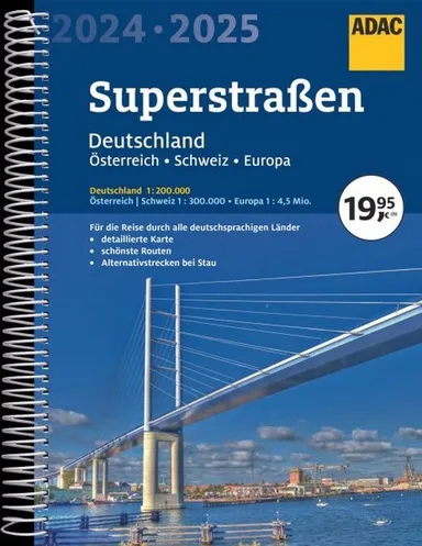 ADAC Superstrassen Deutschland Schweiz Österreich Europa 2024/2025