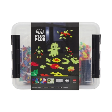 Plus-Plus Build and Glow Storage Box 2000 stk 