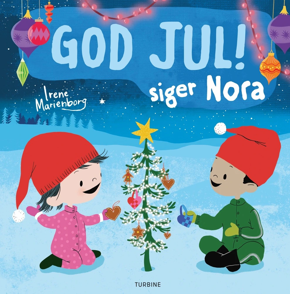 Billede af God jul! siger Nora