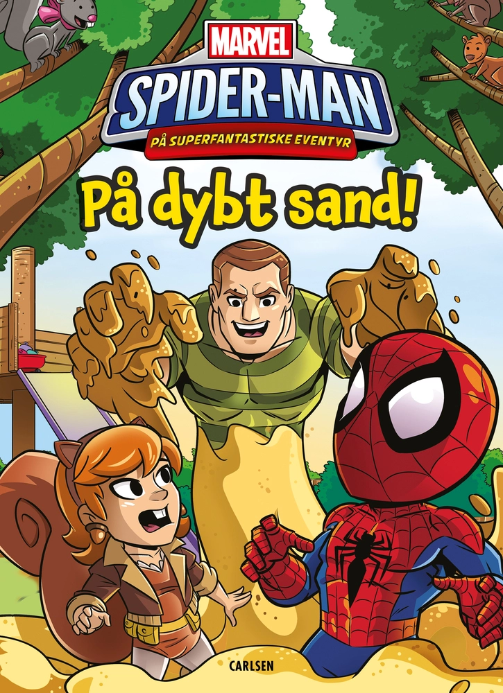 Spider Man Superfantastiske Eventyr Dybt Sand