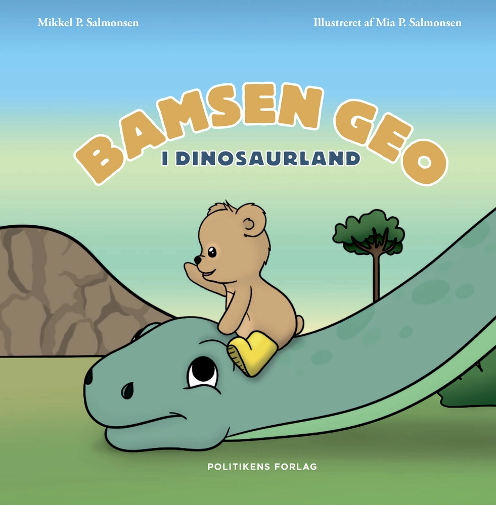 Billede af Bamsen Geo i Dinosaurland