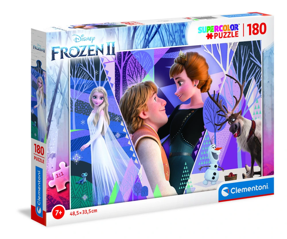 #2 - Puslespil Frozen 2, 180 brikker
