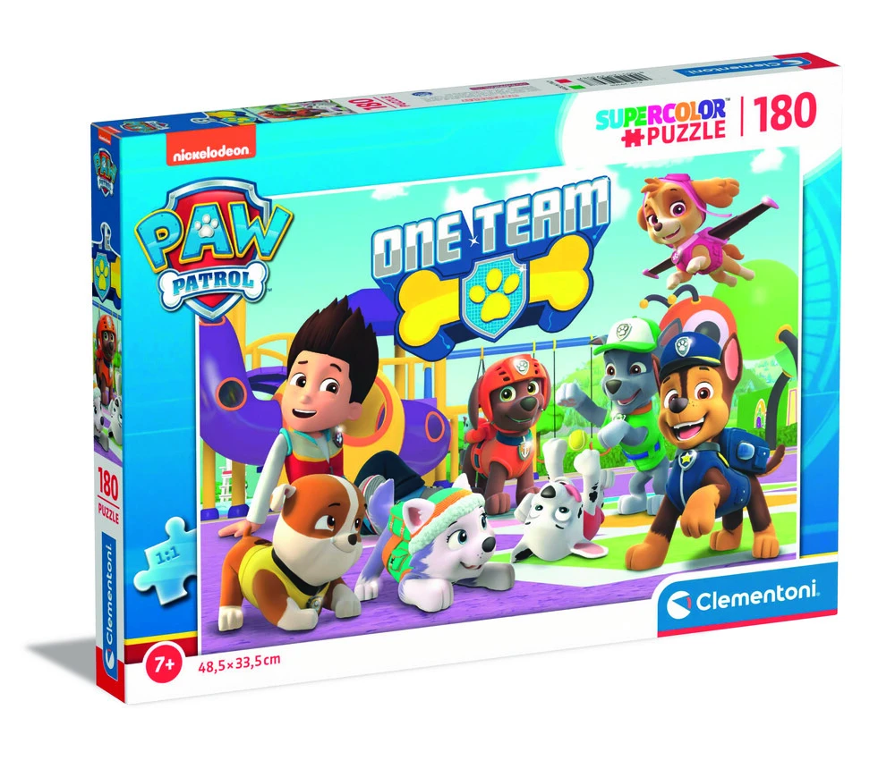 Puslespil Paw Patrol 180 brikker