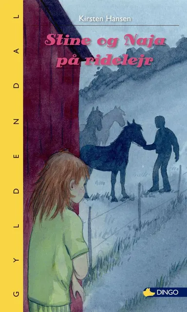 Stine og Naja på ridelejr