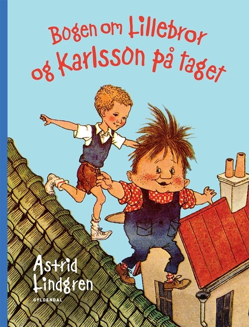 Billede af Bogen om Lillebror og Karlsson på taget