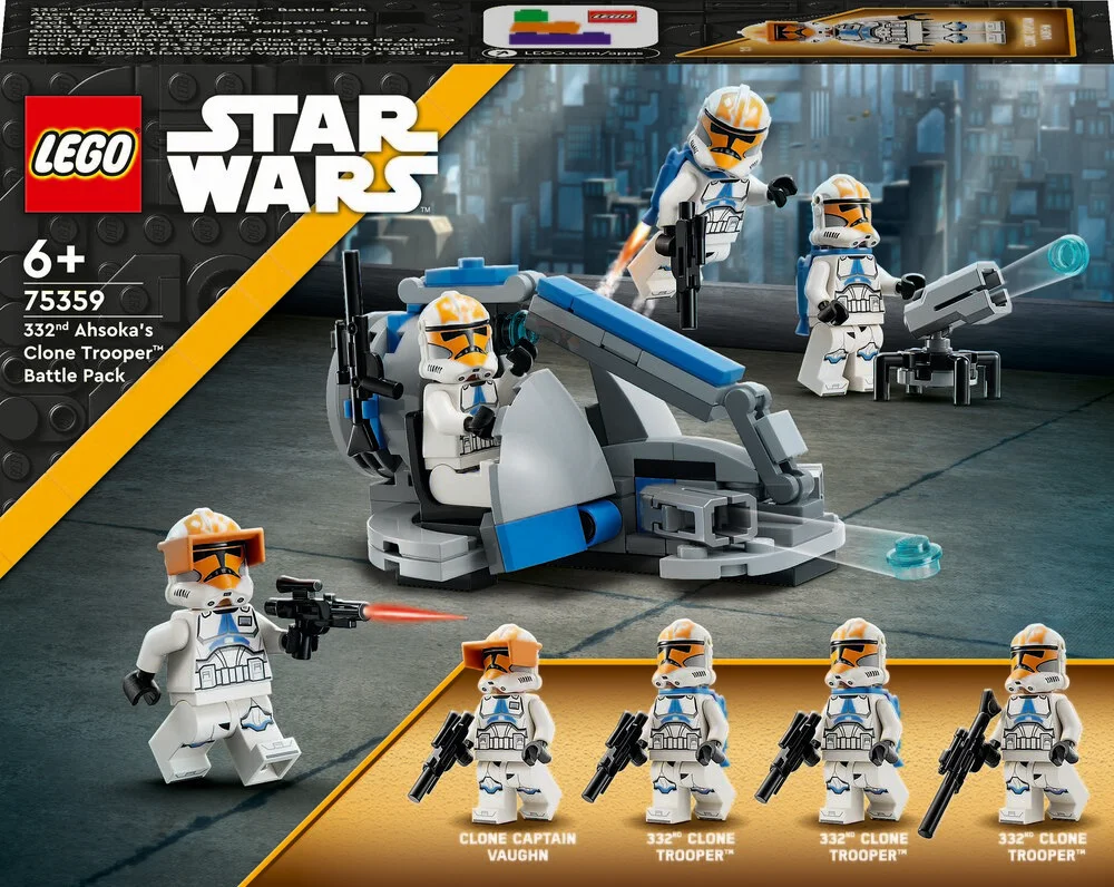 Billede af 75359 LEGO Star Wars Battle Pack med Ahsokas klonsoldater fra 332. kompagni
