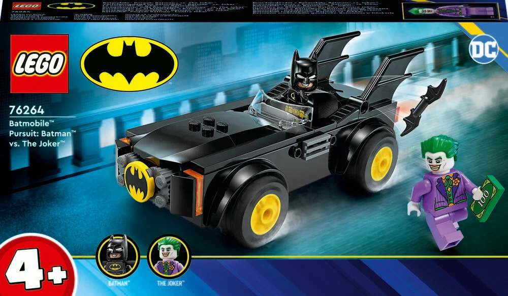 9: 76264 LEGO Super Heroes Dc Batmobile-Jagt: Batman Mod Joker