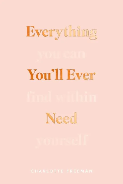 Billede af Everything You'll Ever Need You Can Find Within Yourself