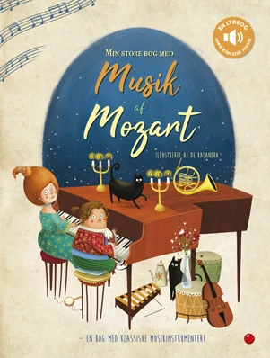 Billede af Min store bog med musik af Mozart