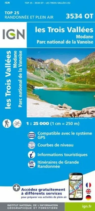 TOP25: 3534OT Les Trois Vallées - Modane, Parc National de La Vanoise