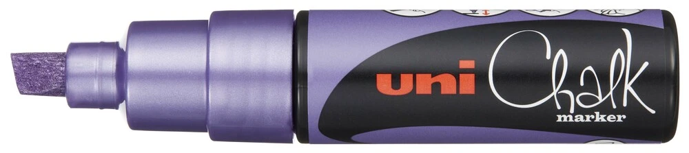 Marker Uni Chalk Pwe 8K Metallic Violet