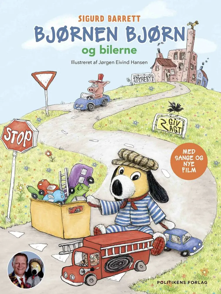 Billede af Bjørnen Bjørn og bilerne